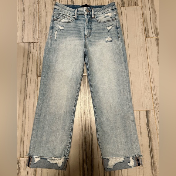 Buckle Fit No. 35 Cropped Straight Stretch Jean - Picture 3 of 13